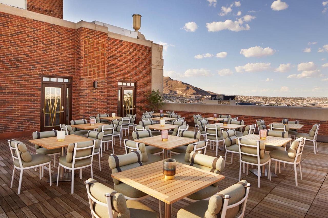 The Plaza Hotel Pioneer Park El Paso Ngoại thất bức ảnh The rooftop bar at the Hotel